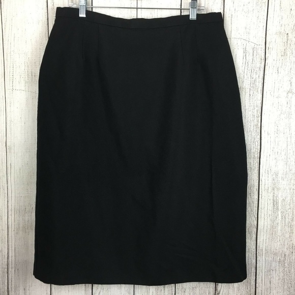 Lady Hazan Black A-Line Skirt Plus Size 18W - Picture 1 of 8
